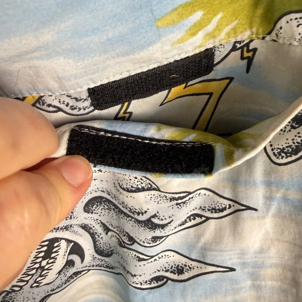 Lurking Class Men's Skull Board Shorts Swim Trunks 36 Indie‎ Surfing Hawaiian